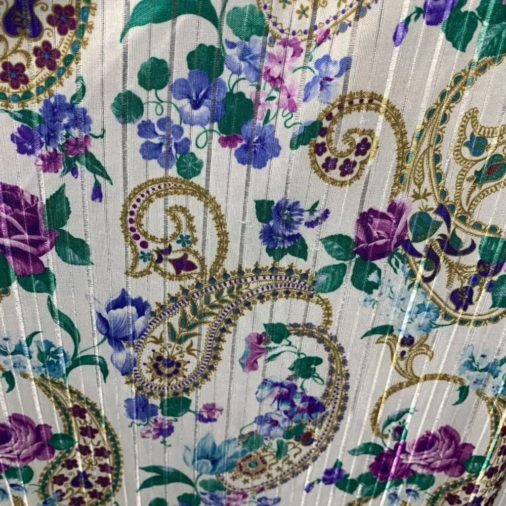 Intimate Options Vintage Nightgown Floral‎ Paisley Grandmacore No Size Tag (L)